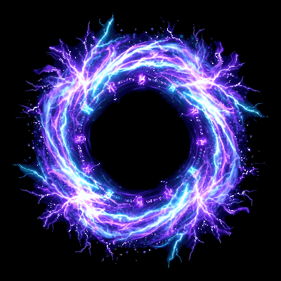 Xianxia Celestial Qi & Lightning Animated Loop